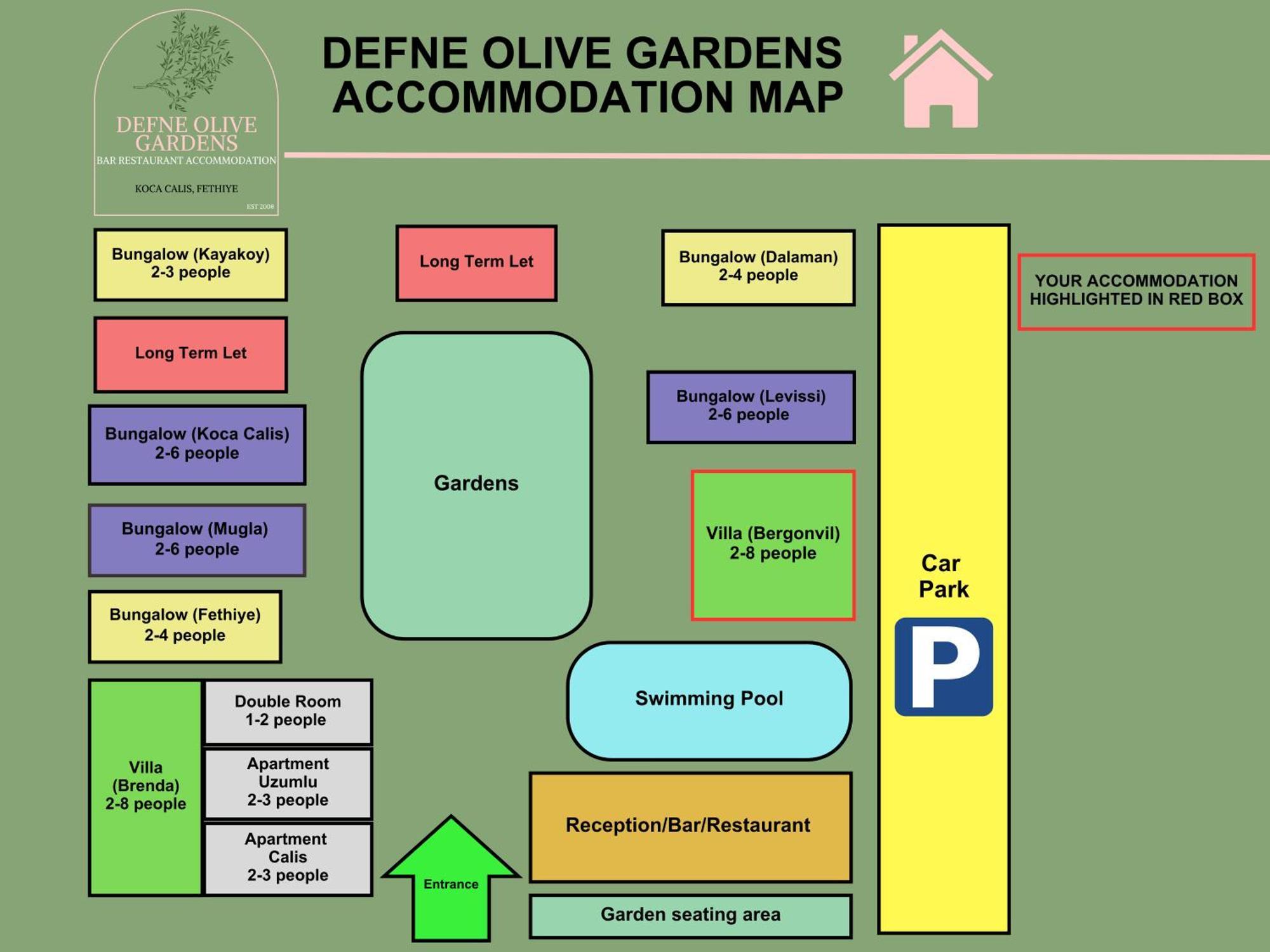 Defne Olive Gardens, Koca Calis, - Previously Defne